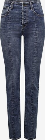 ONLY Slimfit Jeans 'WAUW PEARL' in Blauw: voorkant