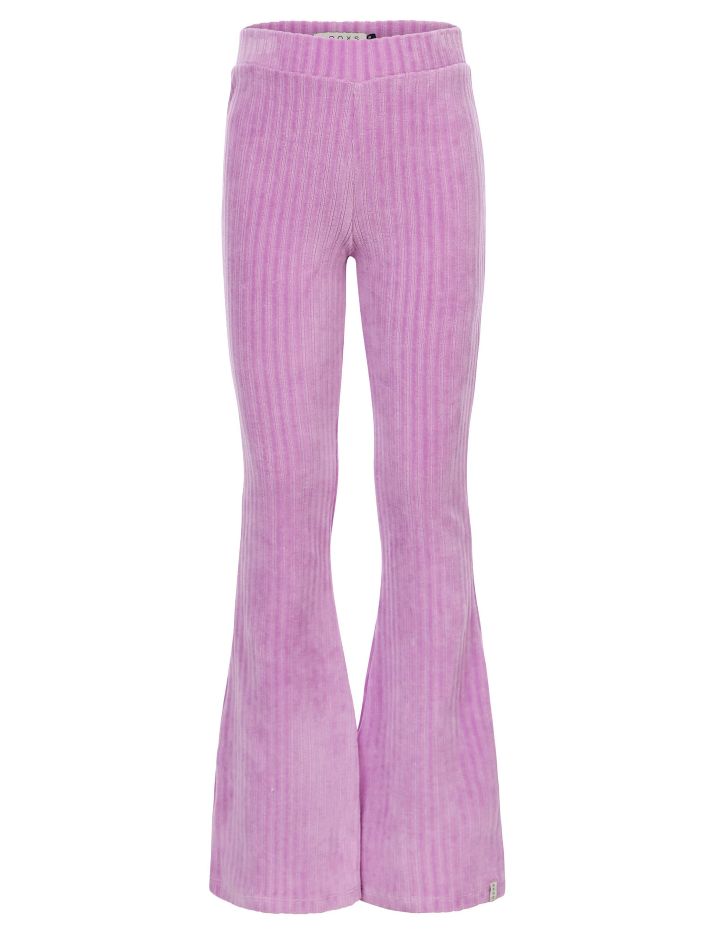 Looxs Revolution Flared Broek in Lila: voorkant