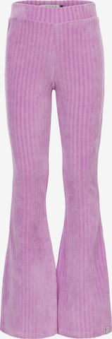 Looxs Revolution Flared Broek in Lila: voorkant
