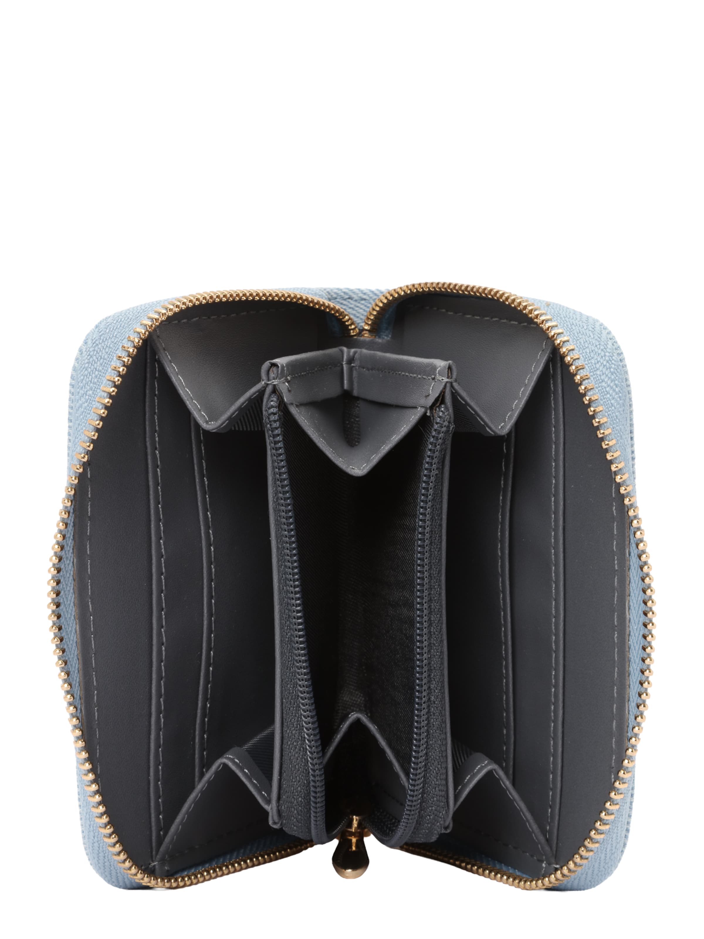 Porte-monnaies 'YLVA' Seidenfelt en bleu