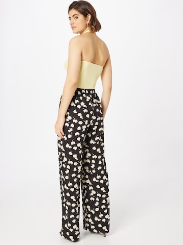 TAIFUN Wide leg Broek in Zwart