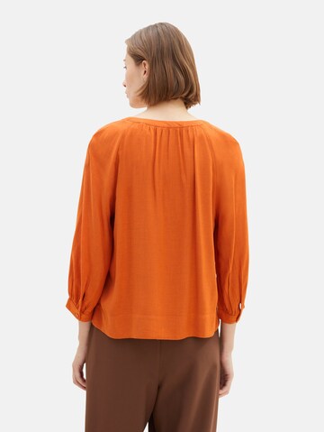 Camicia da donna di TOM TAILOR in arancione
