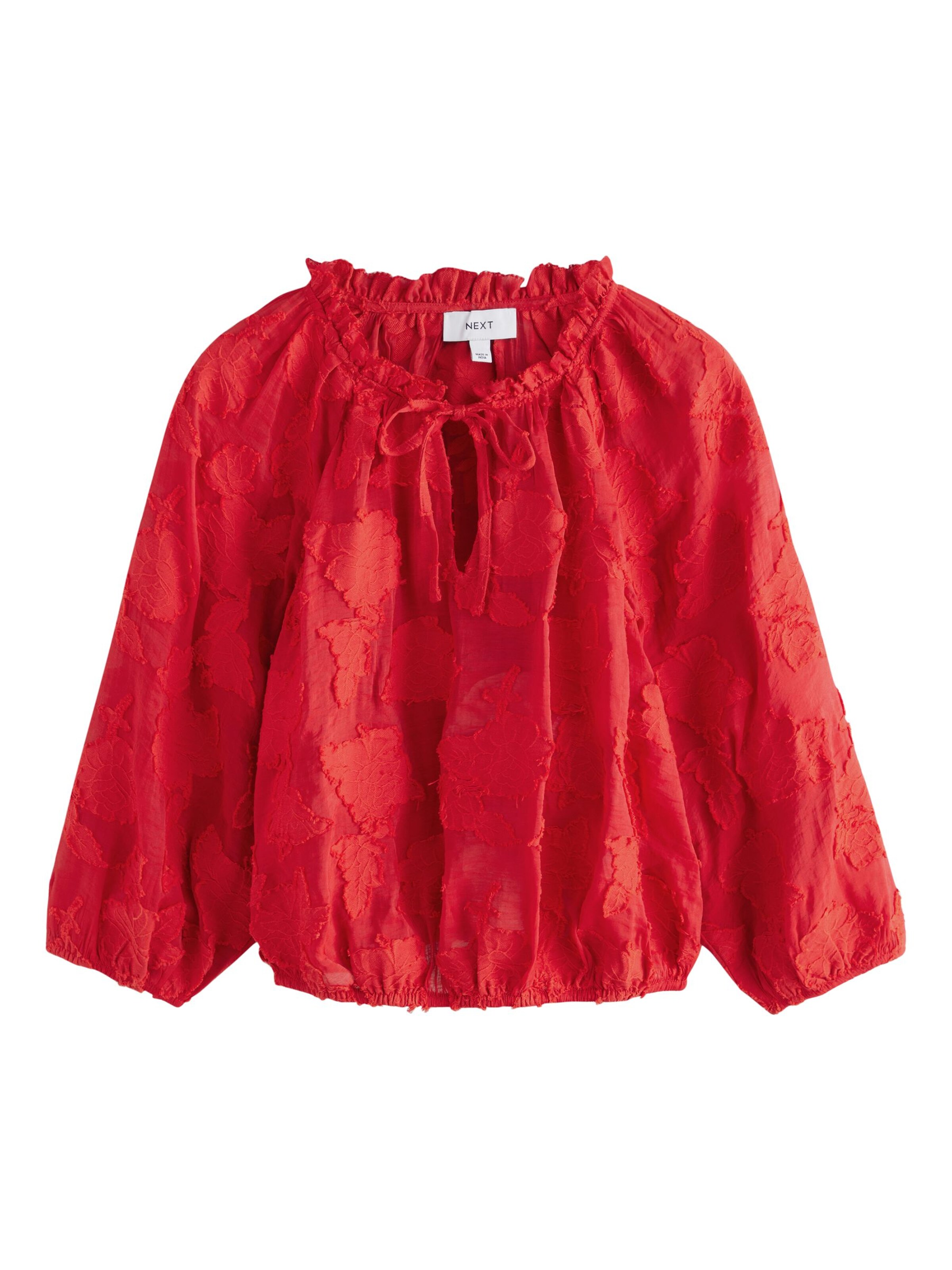 Next Bluse in Rot: Vorderseite