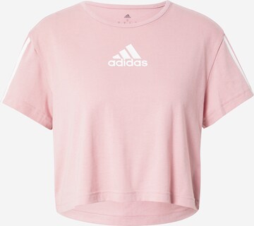 ADIDAS SPORTSWEAR Performance shirt in Pink: front