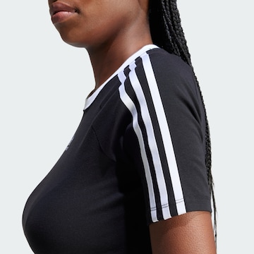 ADIDAS ORIGINALS Shirt '3-Streifen' in Zwart