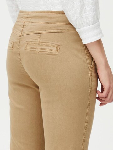 Skinny Pantaloni chino 'Rosita' di PULZ Jeans in marrone
