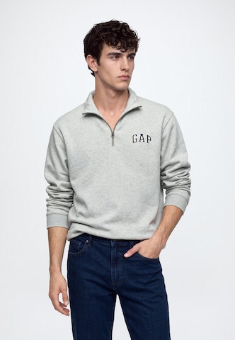 GAP Sweatshirt 'HERITAGE' in Grey