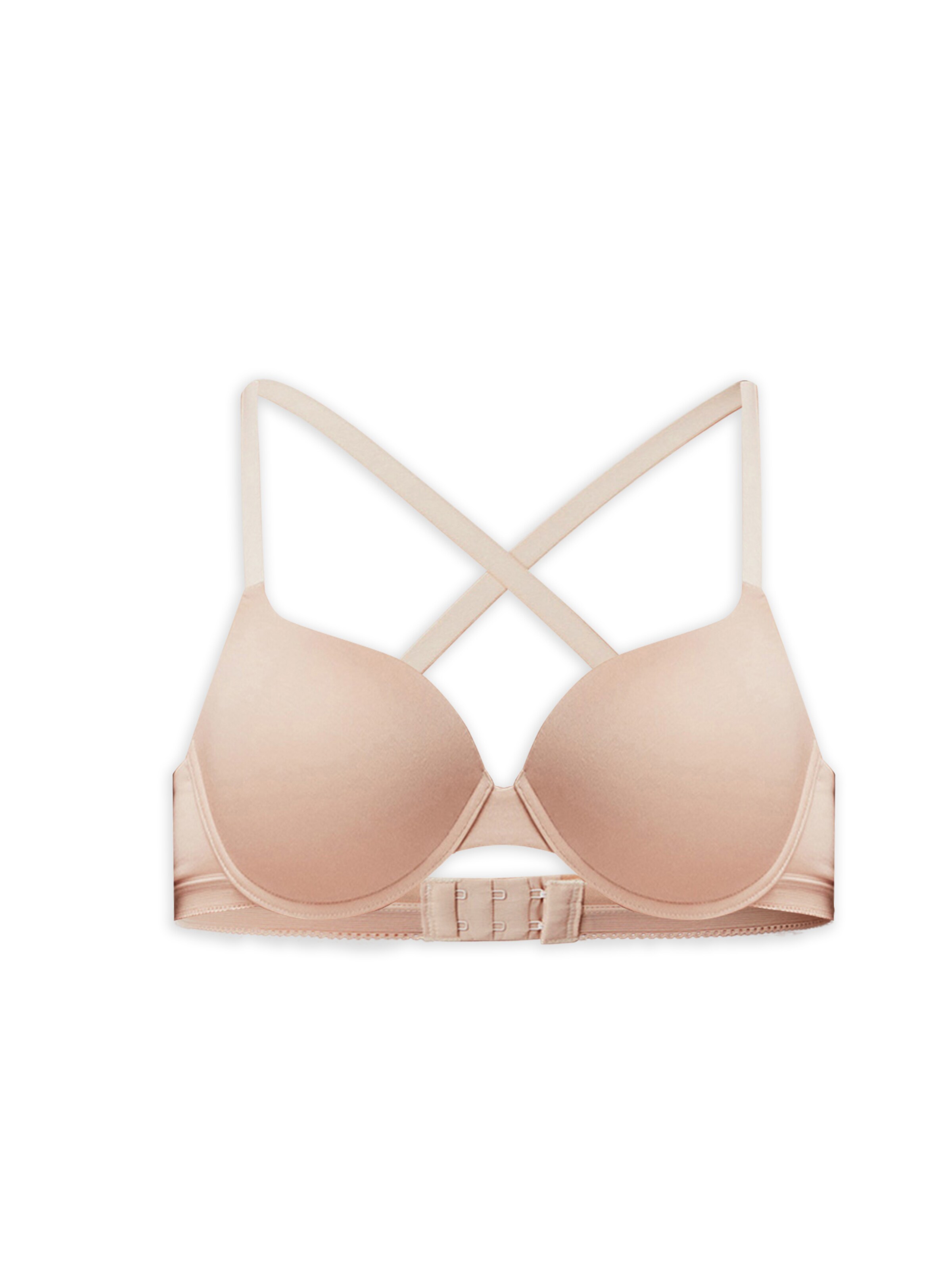 Gisela Bra in Beige: front