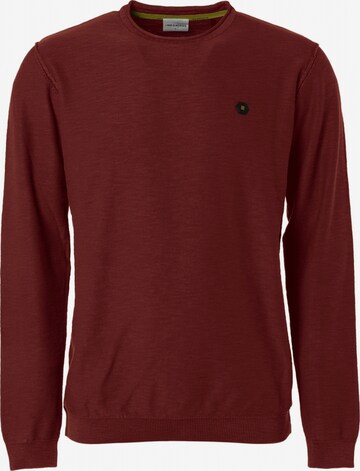 No Excess - Pullover em vermelho: frente