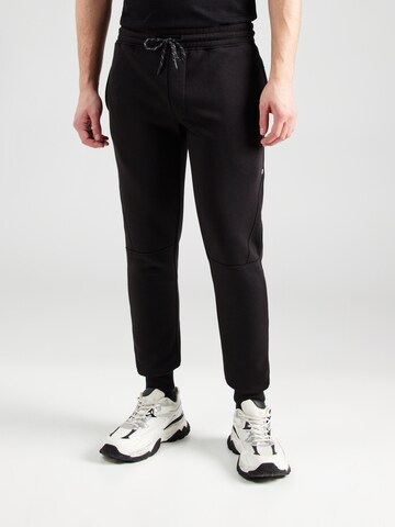 Regular Pantalon 'TWILL' JACK & JONES en noir : devant