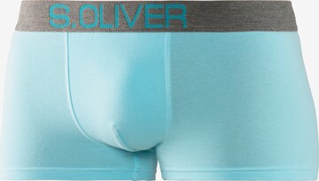 s.Oliver - Boxers 'Hipster' em azul