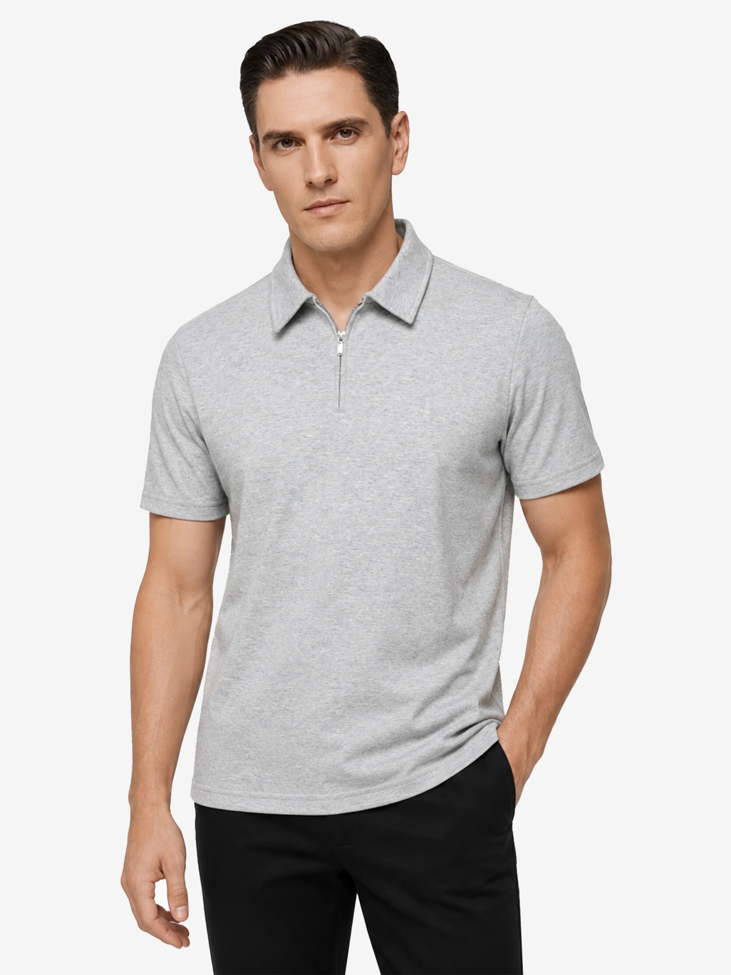 ALLTHEMEN Shirt 'Frische' in Grey