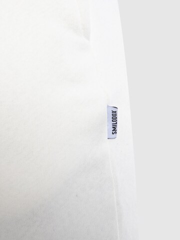 Smilodox Tapered Broek 'Aldin' in Wit