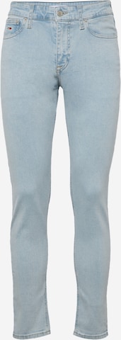 Tommy Jeans Skinny Jeans 'SIMON' in Blauw: voorkant