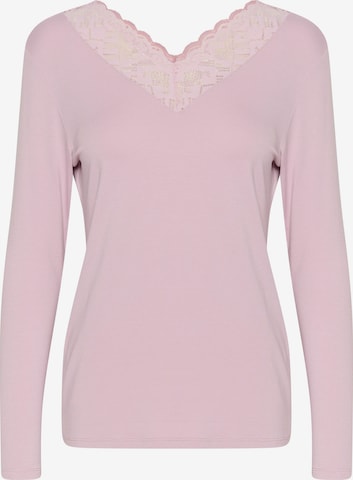 Cream Tričko 'Trulla' - Ružová: predná strana