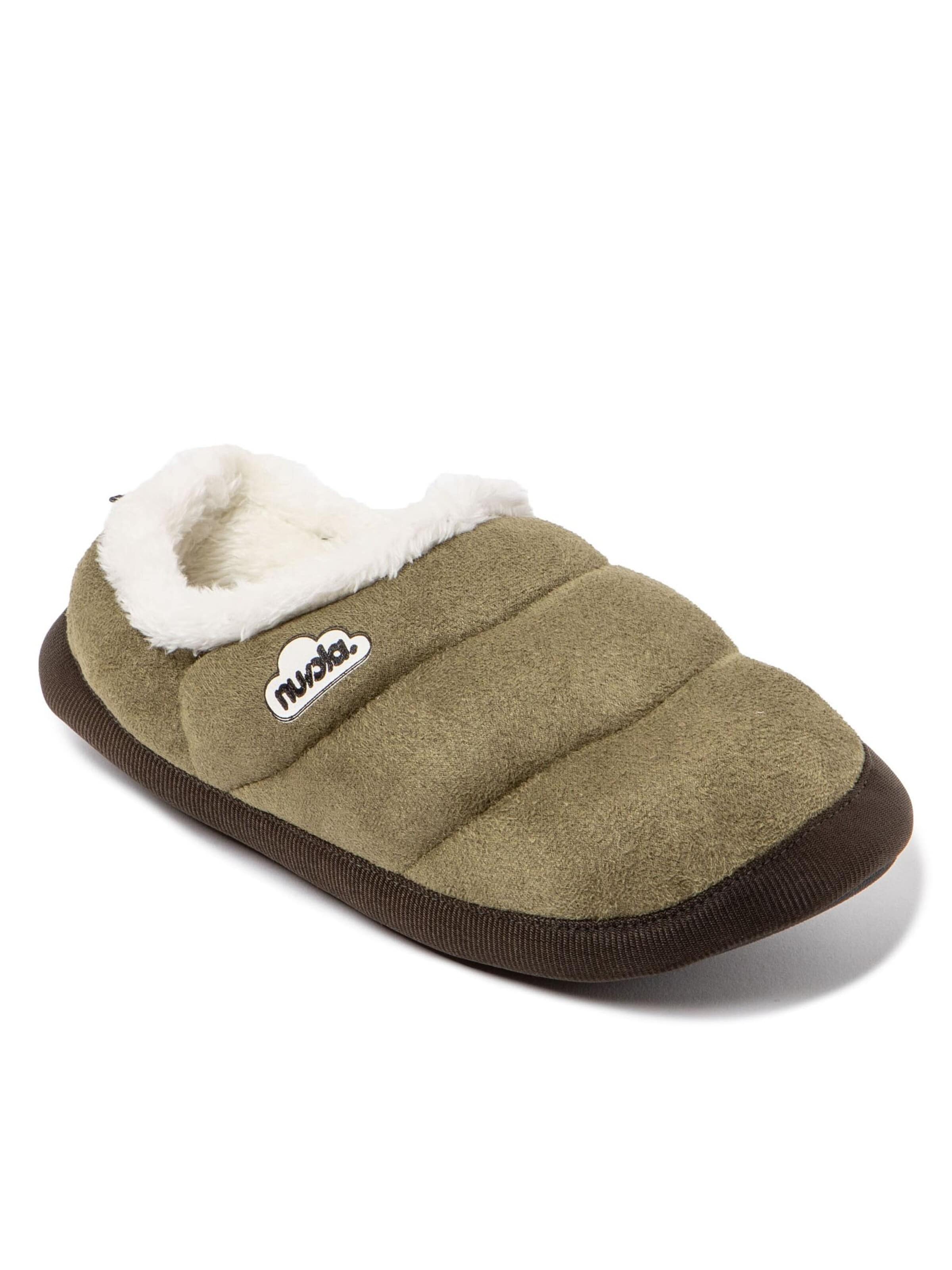 Nuvola. - Pantufa 'Classic Velvet' em verde