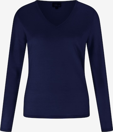 Pull-over CASH-MERE.CH en bleu : devant