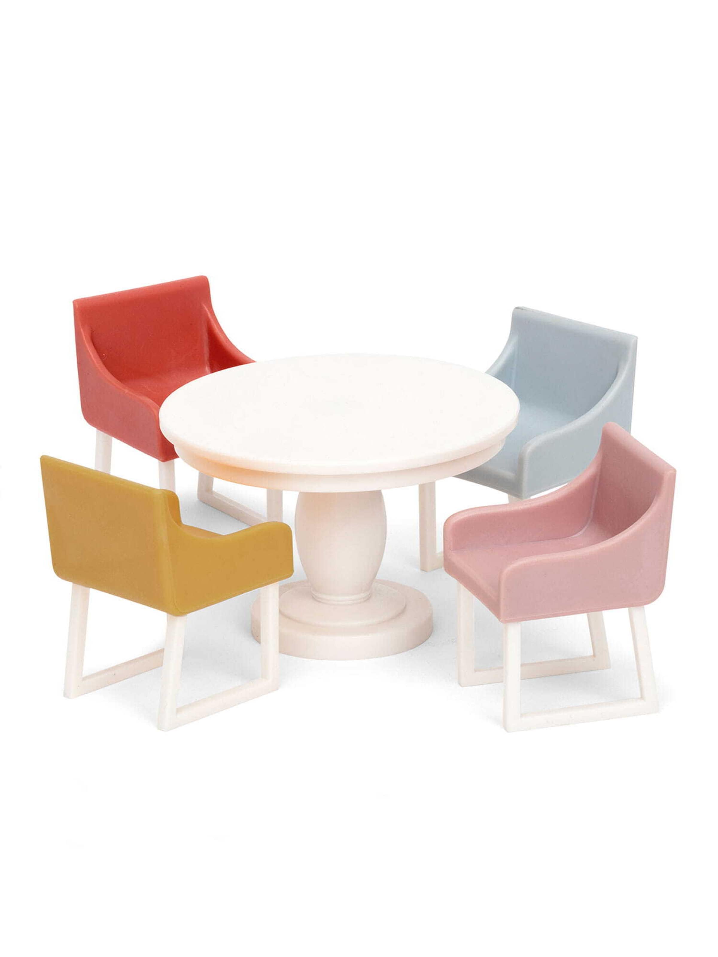 LUNDBY Game 'Esszimmerset' in Mixed colors: front