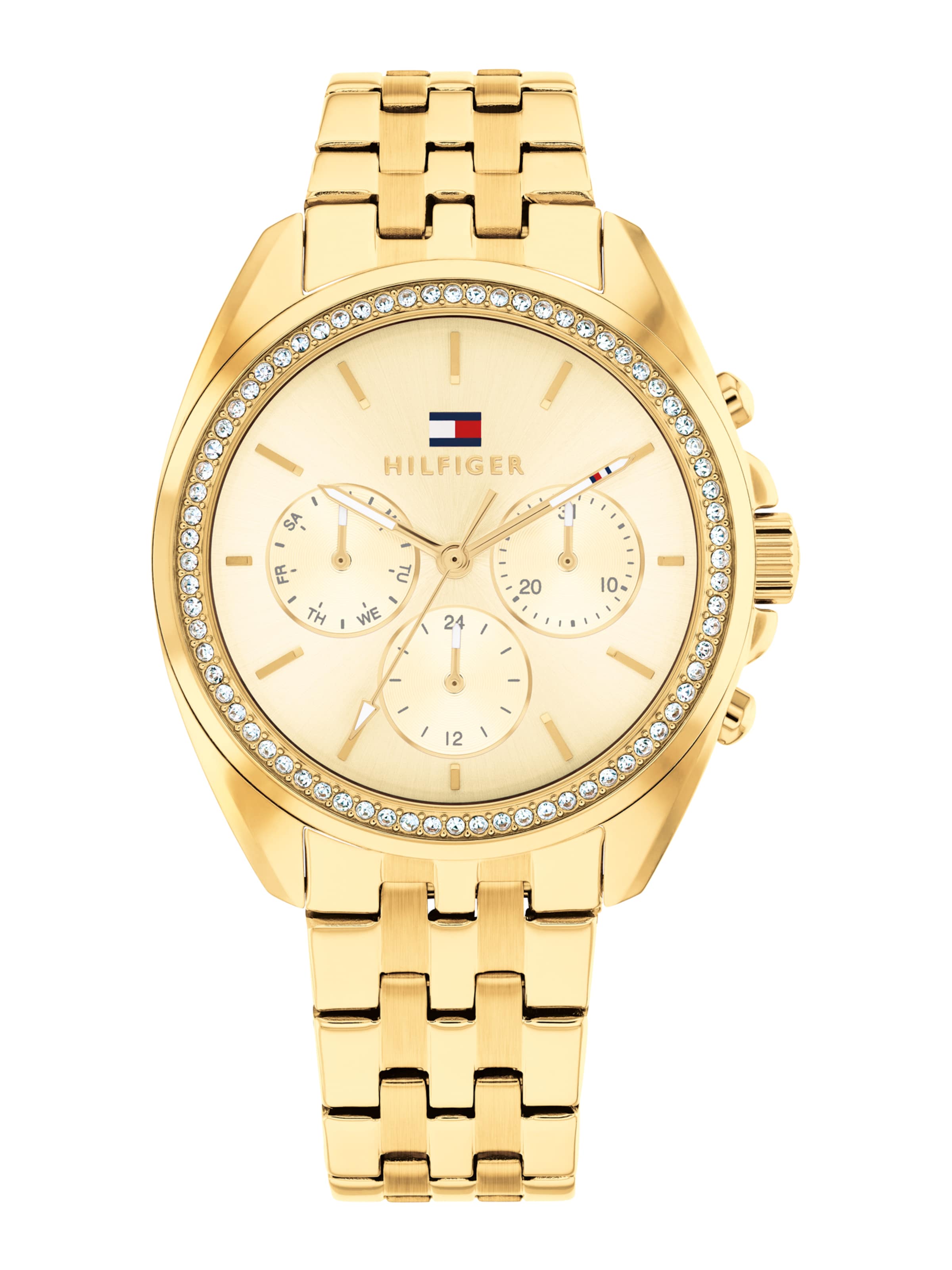 TOMMY HILFIGER Analoginen kello 'Mellie' värissä kulta