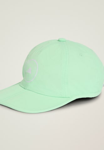 ADIDAS BY STELLA MCCARTNEY Athletic Cap 'Run' in Green