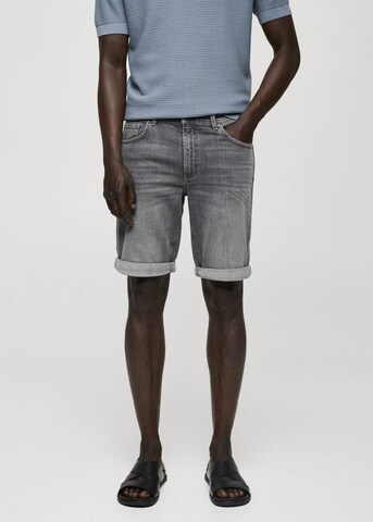 regular Jeans 'Rock' di MANGO MAN in grigio: frontale