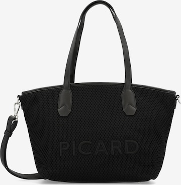 Picard Shopper in Black: front
