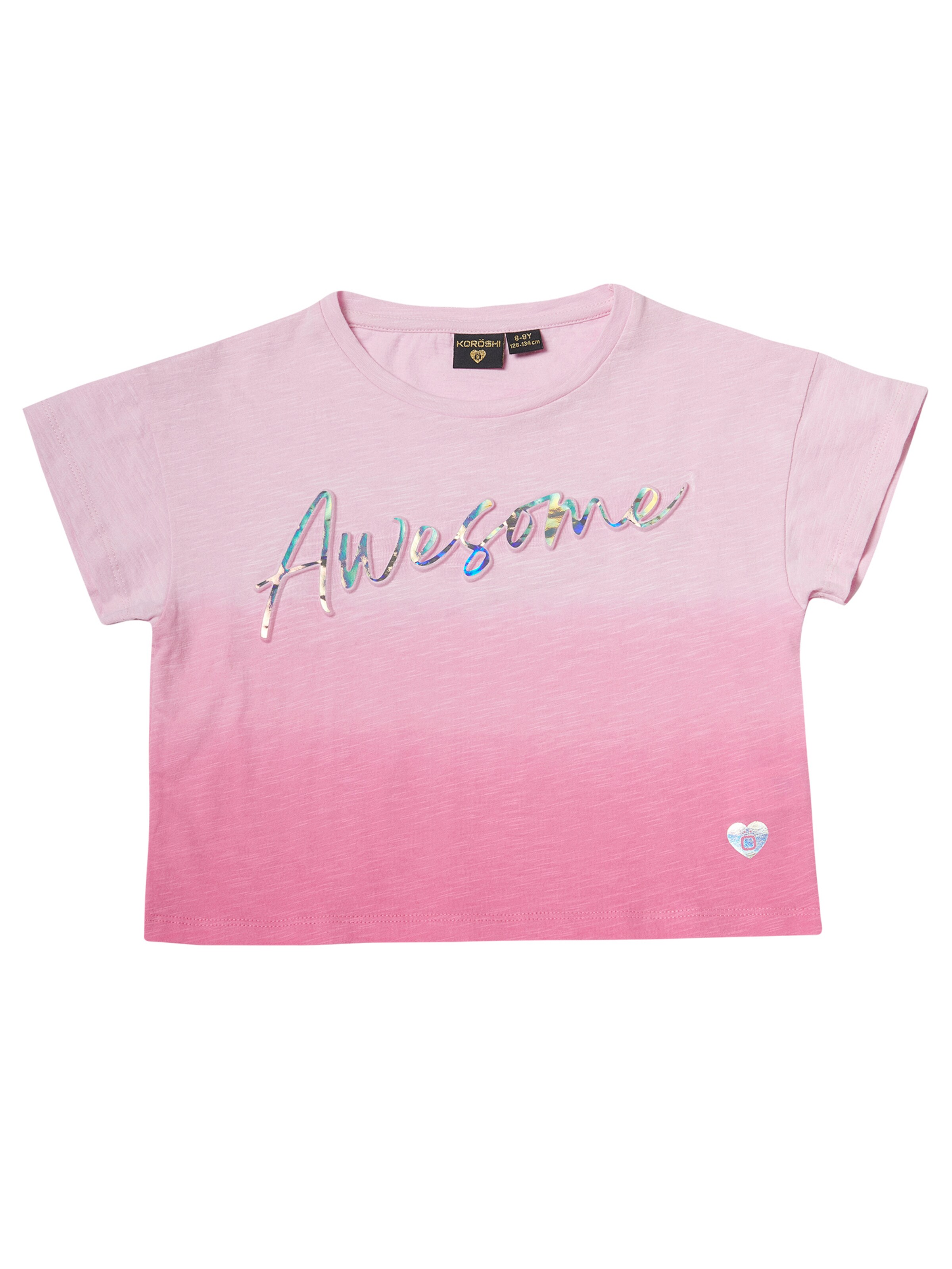 KOROSHI Shirt in Pink: front