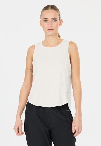 ENDURANCE Sporttop 'Barrbara' in Wit: voorkant