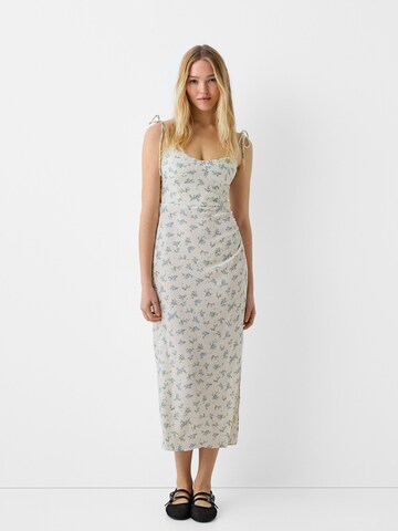 Bershka Summer dress in Beige: front