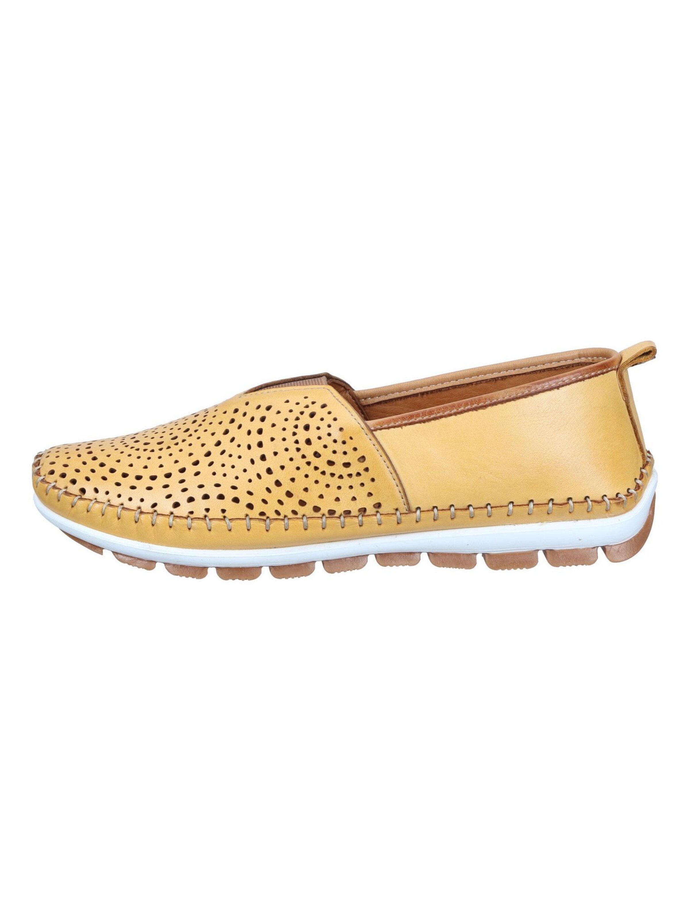 MANITU Classic Flats in Yellow
