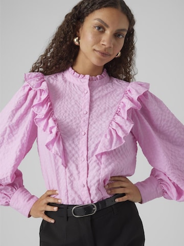 VERO MODA Blouse in Lila
