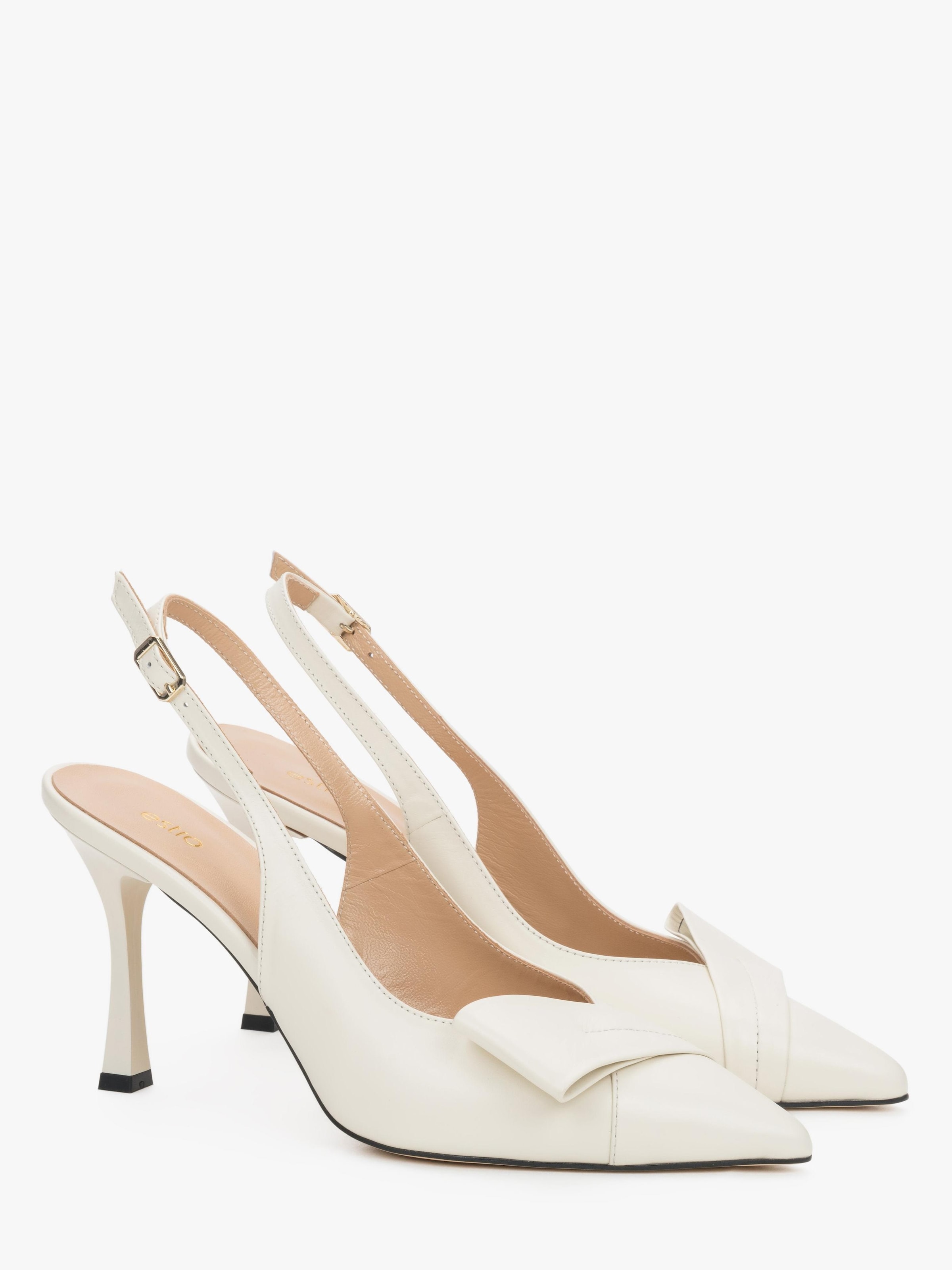 Estro - Zapatos destalonado '308-5017' en beige