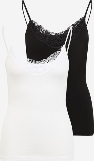 Vero Moda Petite Top 'Inge' in schwarz / weiß, Produktansicht