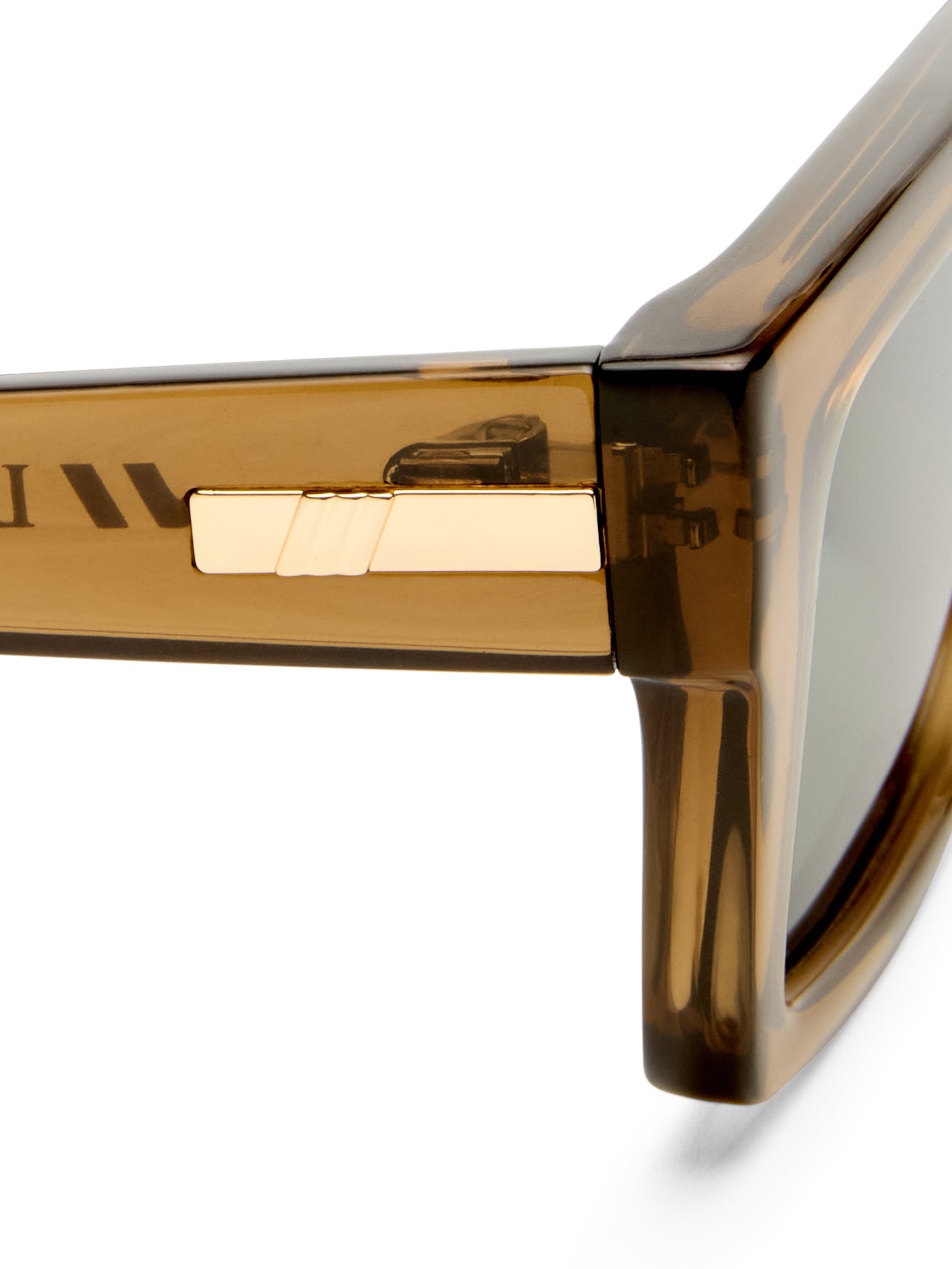 LE SPECS Солнцезащитные очки 'Nocturnal habit' в Коричневый