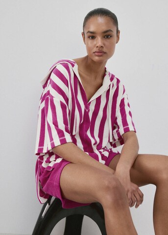 MANGO Schlafshirt 'Serena' in Pink