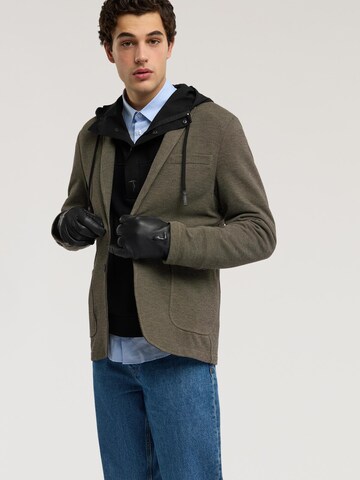 Coupe regular Veste de costume Trussardi en marron