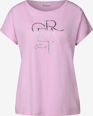 STREET ONE Shirt in Pink: front