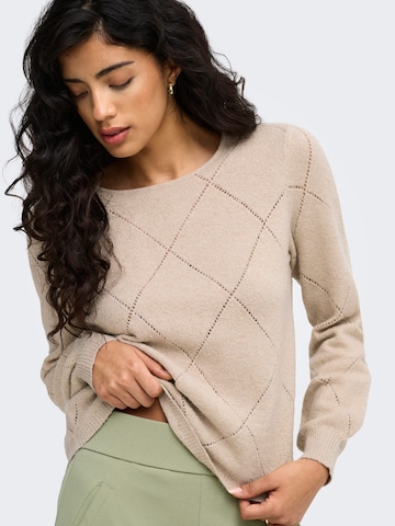 JDY Pullover 'JDYAspen' in Beige