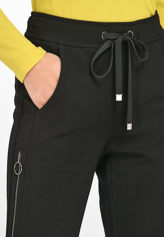 Regular Pantalon de sport Peter Hahn en noir