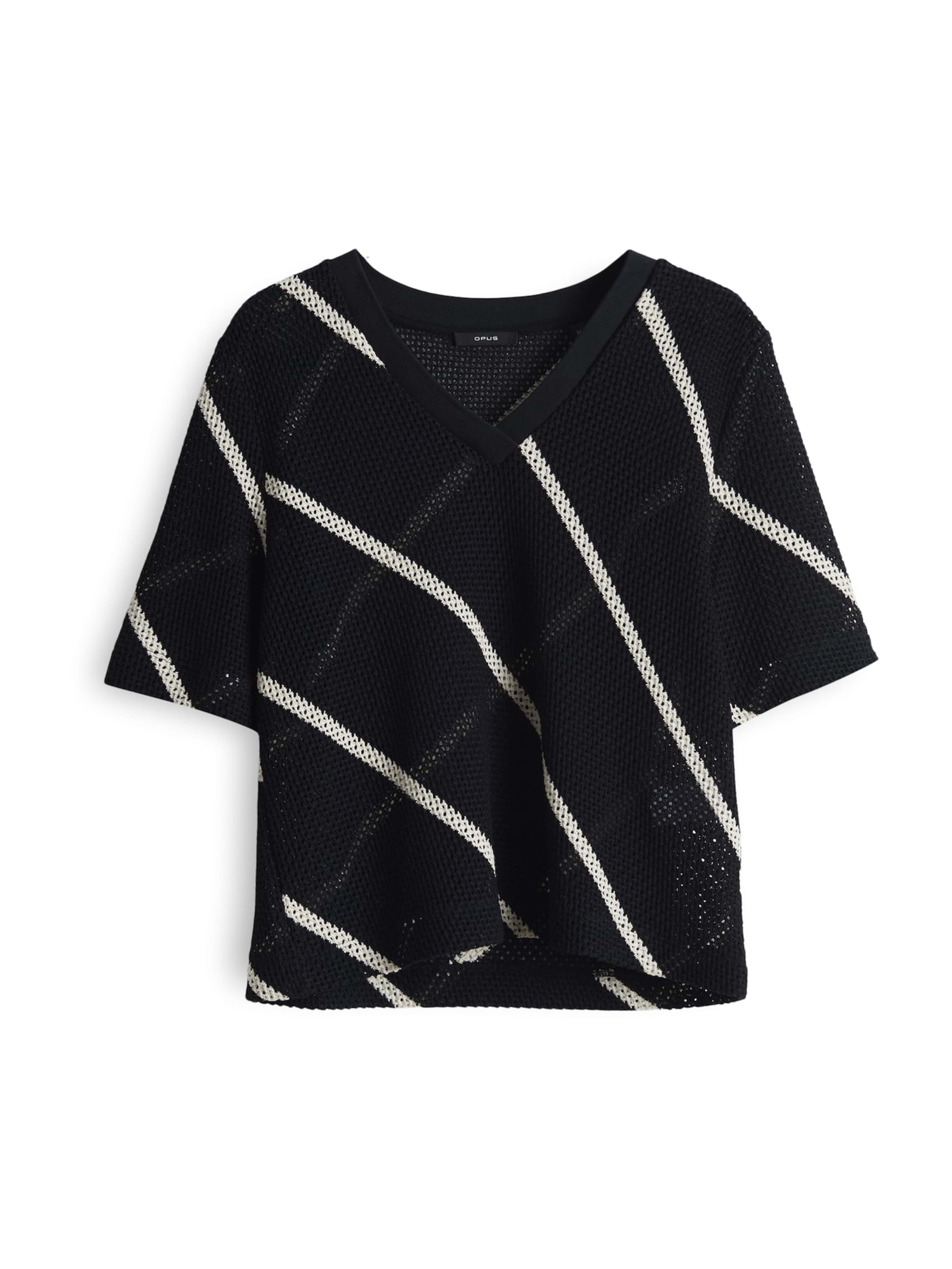 OPUS Tričko 'Gemukki' – černá: přední strana