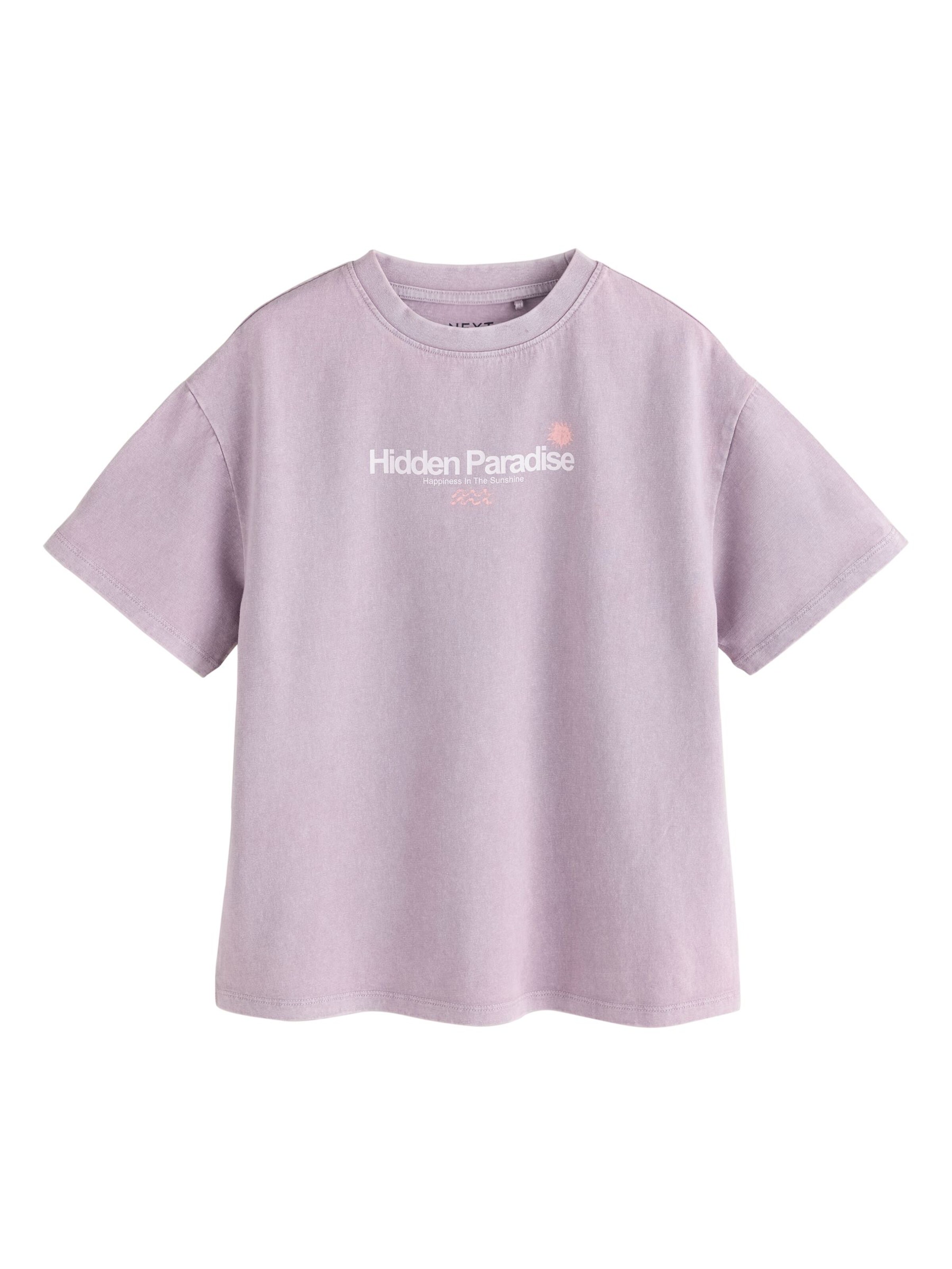 Next T-Shirt in Lila: Vorderseite