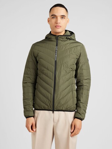 EA7 Emporio Armani Winterjas 'GIACCA PIUMINO' in Groen: voorkant