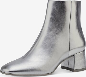 Bottines TAMARIS en argent : devant