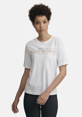 T-shirt MARGITTES en blanc : devant