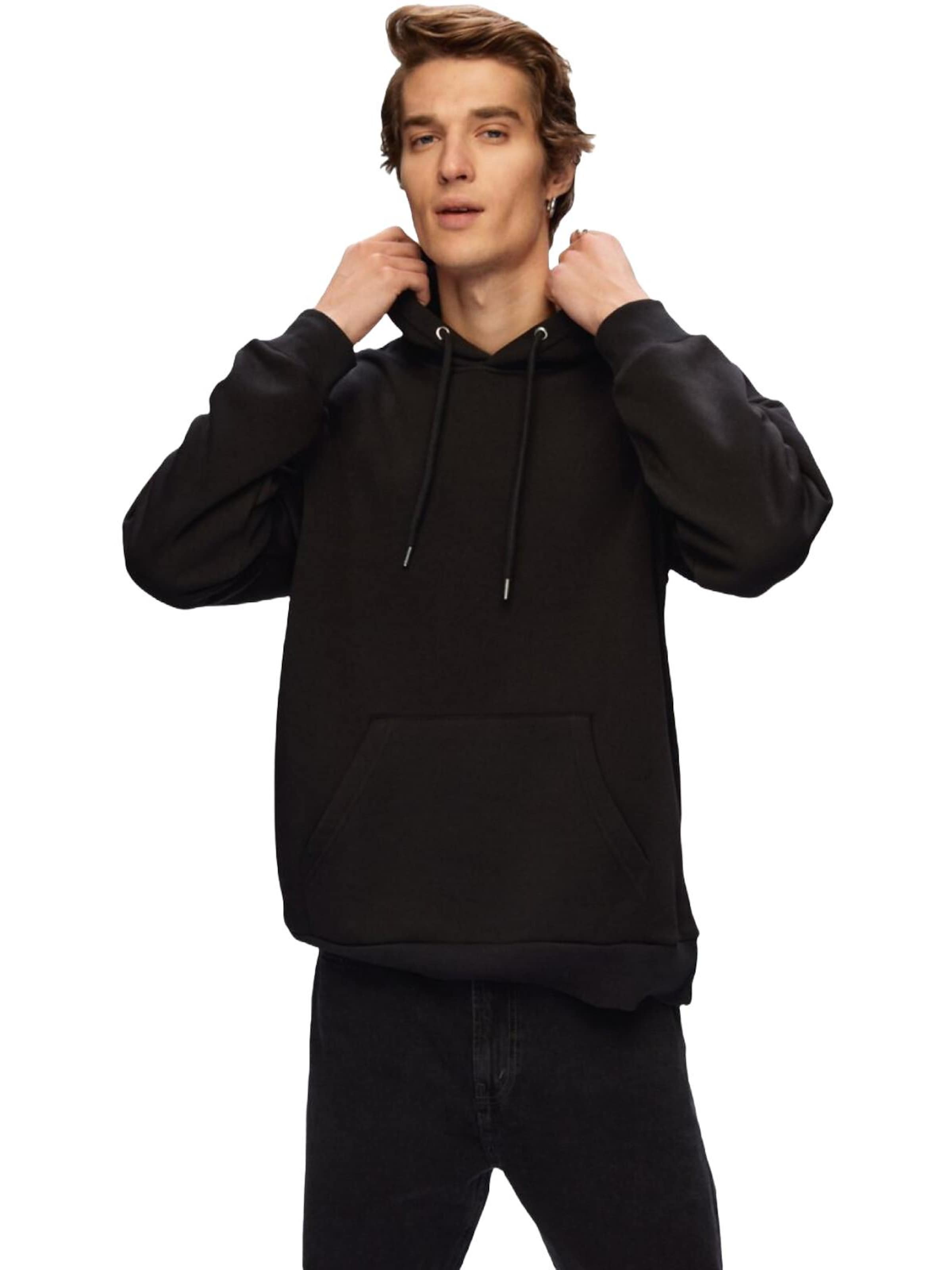 LTB Jeans - Sudadera 'LTB Jeans Herren-Sweatshirt' en negro