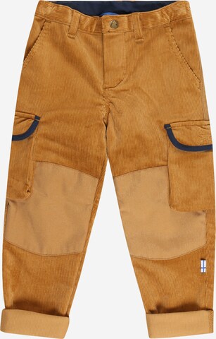 Pantalon 'KELKKA' FINKID en marron : devant