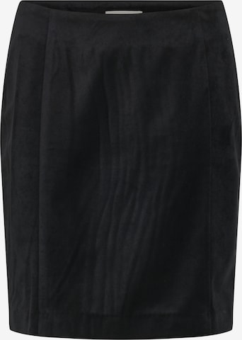 Cream - Falda 'Meliora ' en negro: frente