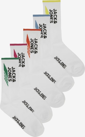 JACK & JONES Socks 'LUCA' in White: front
