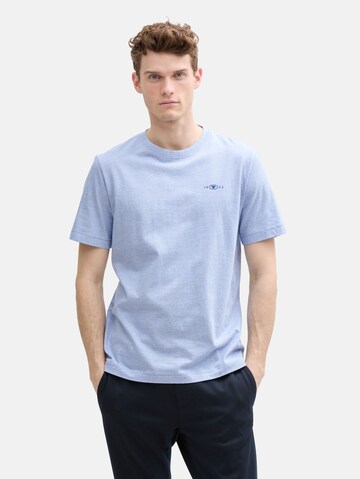 TOM TAILOR Shirt in Blauw: voorkant
