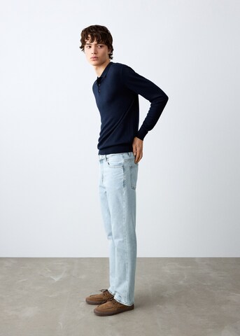 MANGO TEEN Regular Jeans in Blau